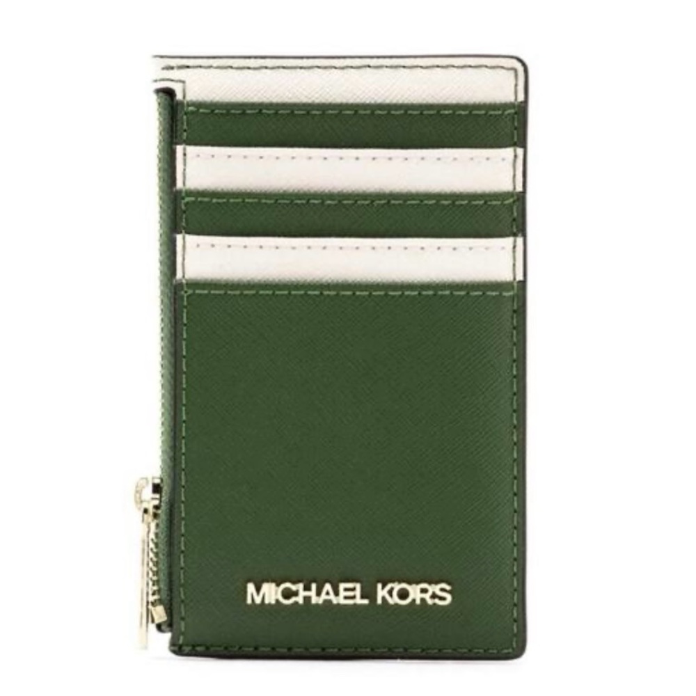 Michael Kors Fern Green Card Holder